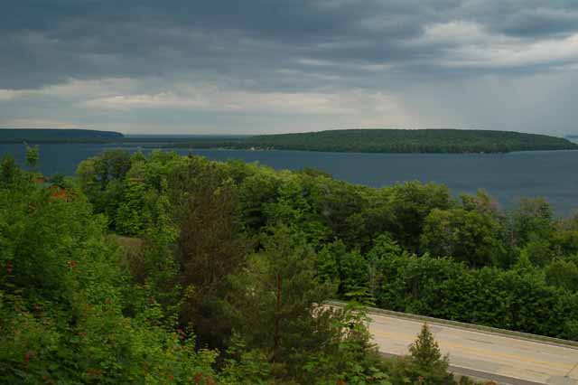 Grand Isle from a looking in Munising